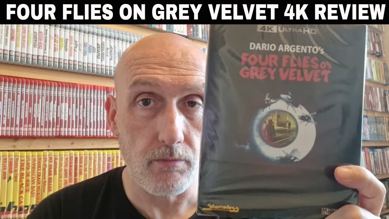 Four Flies on Grey Velvet. 4K Dario Argento Shameless Special Edition review and comparison