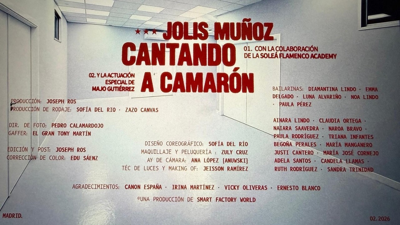 CANTANDO A CAMARÓN - Jolís Muñoz