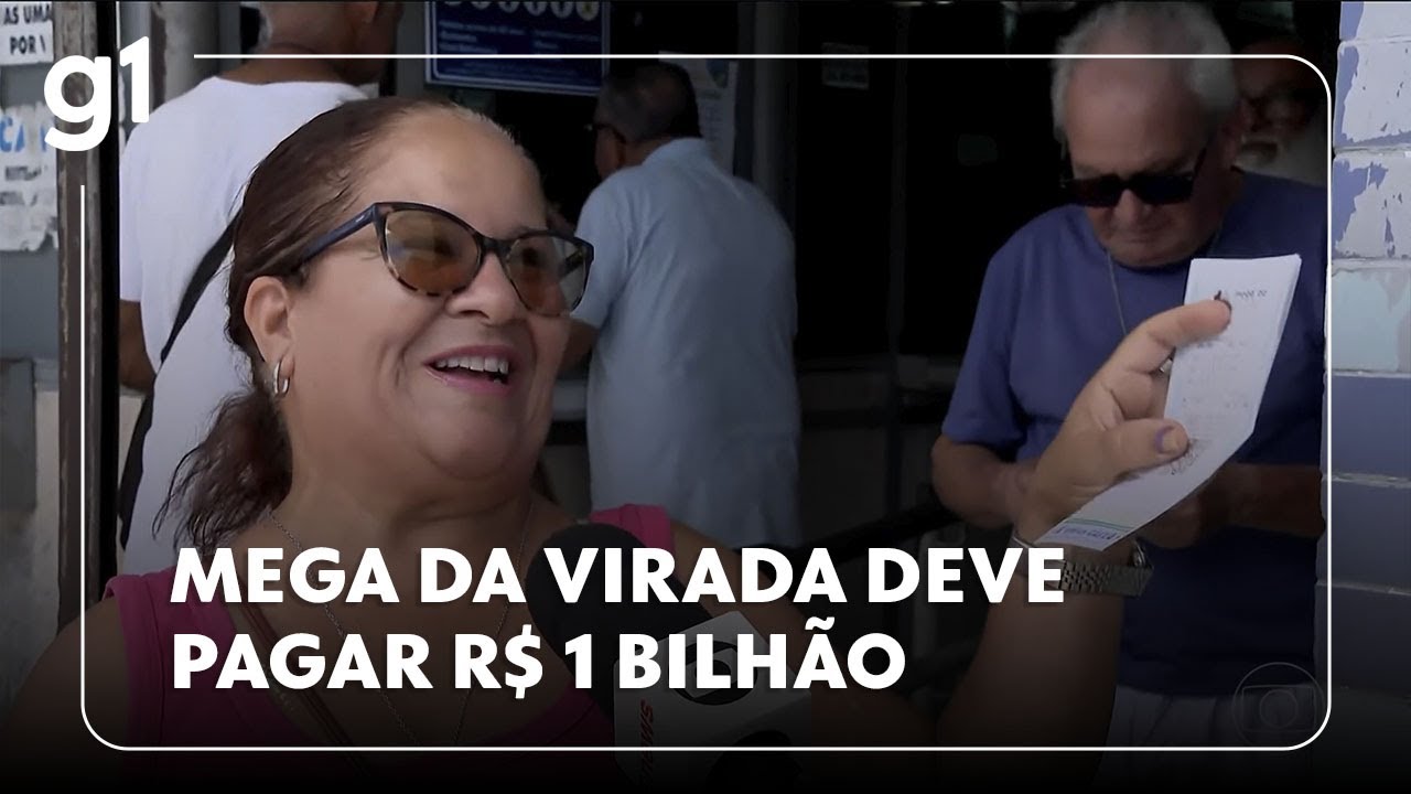 Jornal Hoje: Maior pr&ecirc;mio da hist&oacute;ria da Mega da Virada est&aacute; fazendo muita gente sonhar