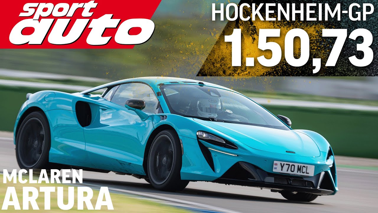 McLaren Artura | Hockenheim-GP Hot Lap 1.50,73 min | sport auto