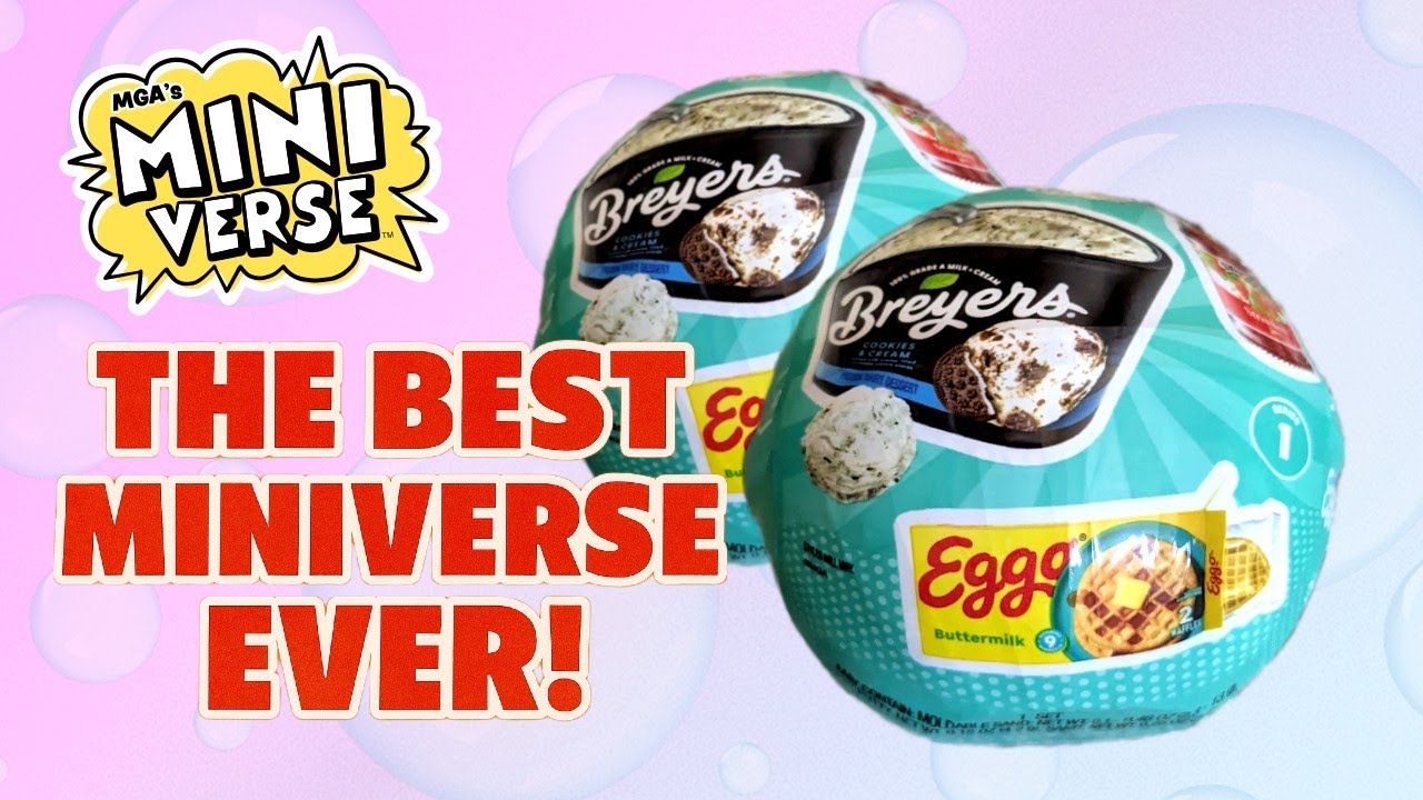 THE BEST MINIVERSE YET!  & NO RESIN! | Miniverse Real Brands | Bored House Flies Review