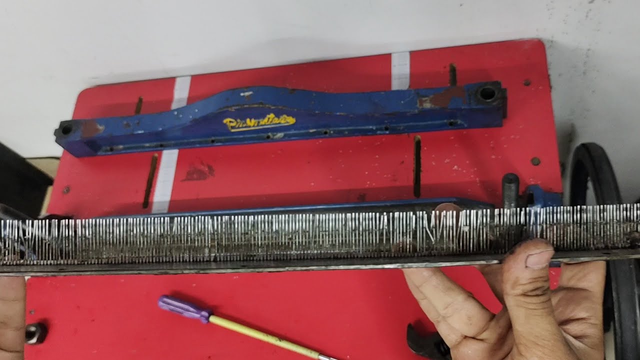 PERFORATE MACHINE PIN REPLACEMENT AND SERVICE MAINTENANCE #youtube #video