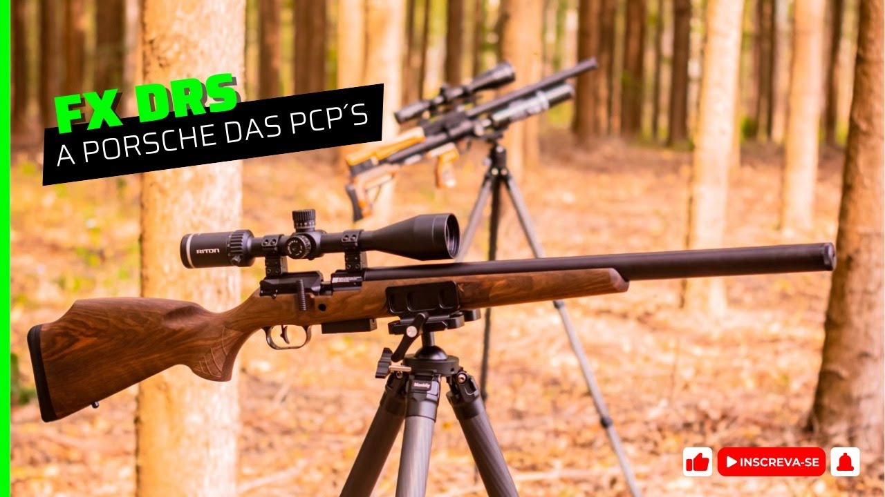 FX DRS - A Porsche das carabinas PCPs! Review sensacional