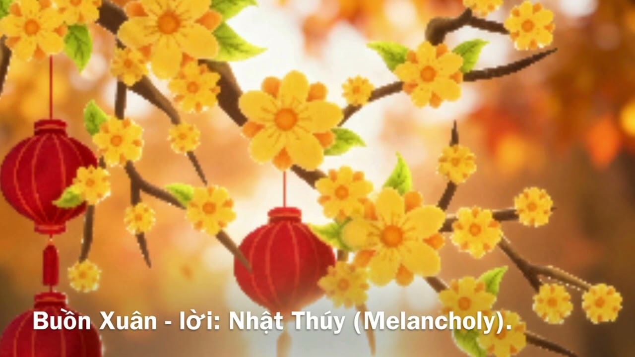 Mai vàng rũ cánh buồn ngơ ngác,Trút cạn niềm thương trút cạn lời, ngọn gió đêm Xuân đừng thổi nữa…