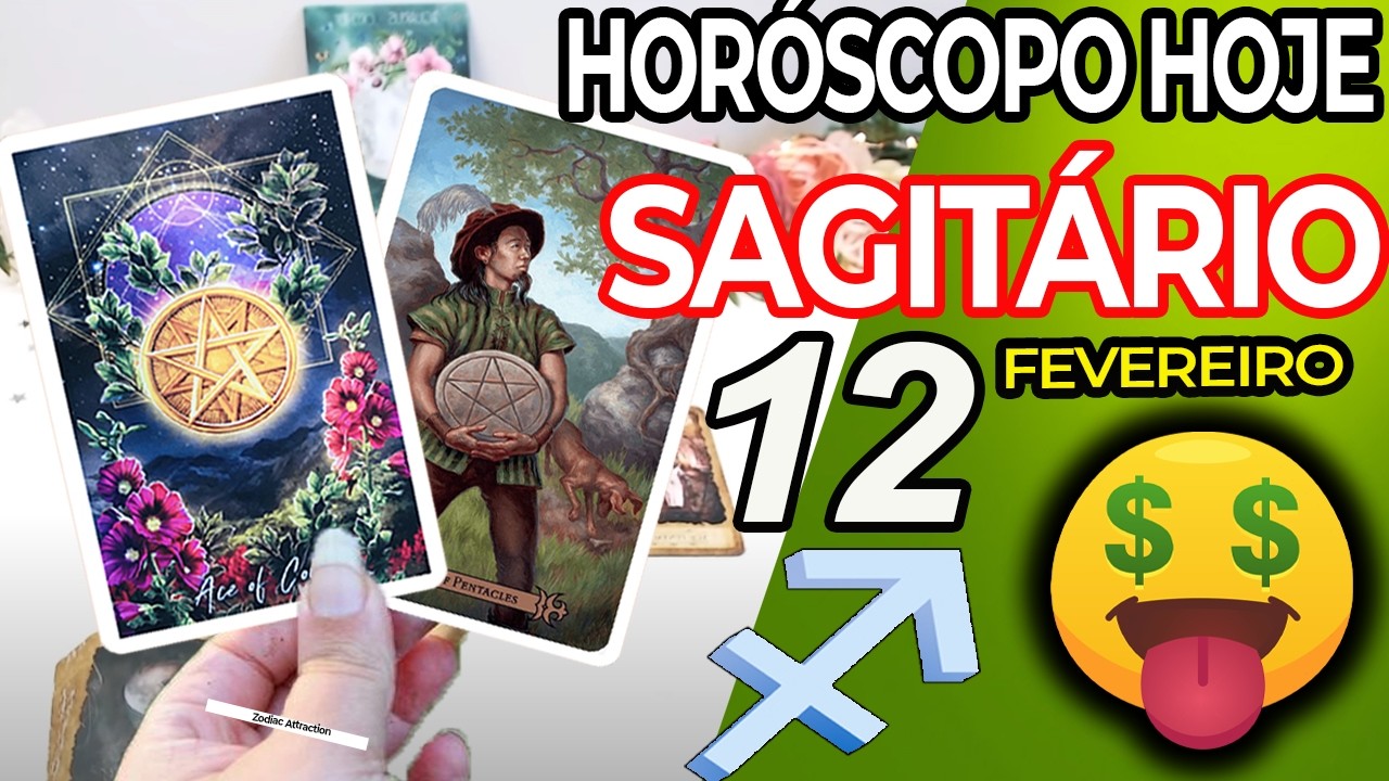 💲 O DINHEIRO VEM PARA VOCÊ 💲 Sagitário ♐ 12 Fevereiro 2026 | Horoscopo do dia de hoje ♐ Tarot