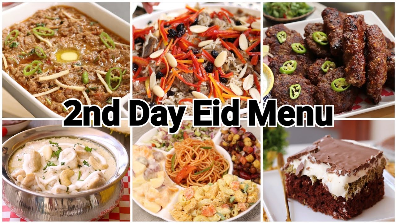 EID DAY 2 LUNCH MENU