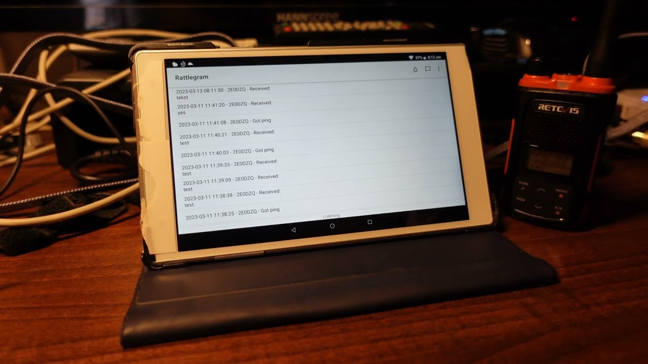 Rattlegram - program chatowy radiowy na androida