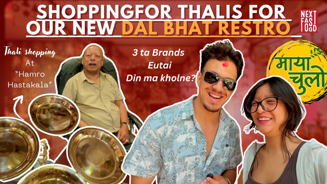 Preparing for Opening | Charesh Thali Shopping Vlog from Hamro Hastakala|Next Fast Food