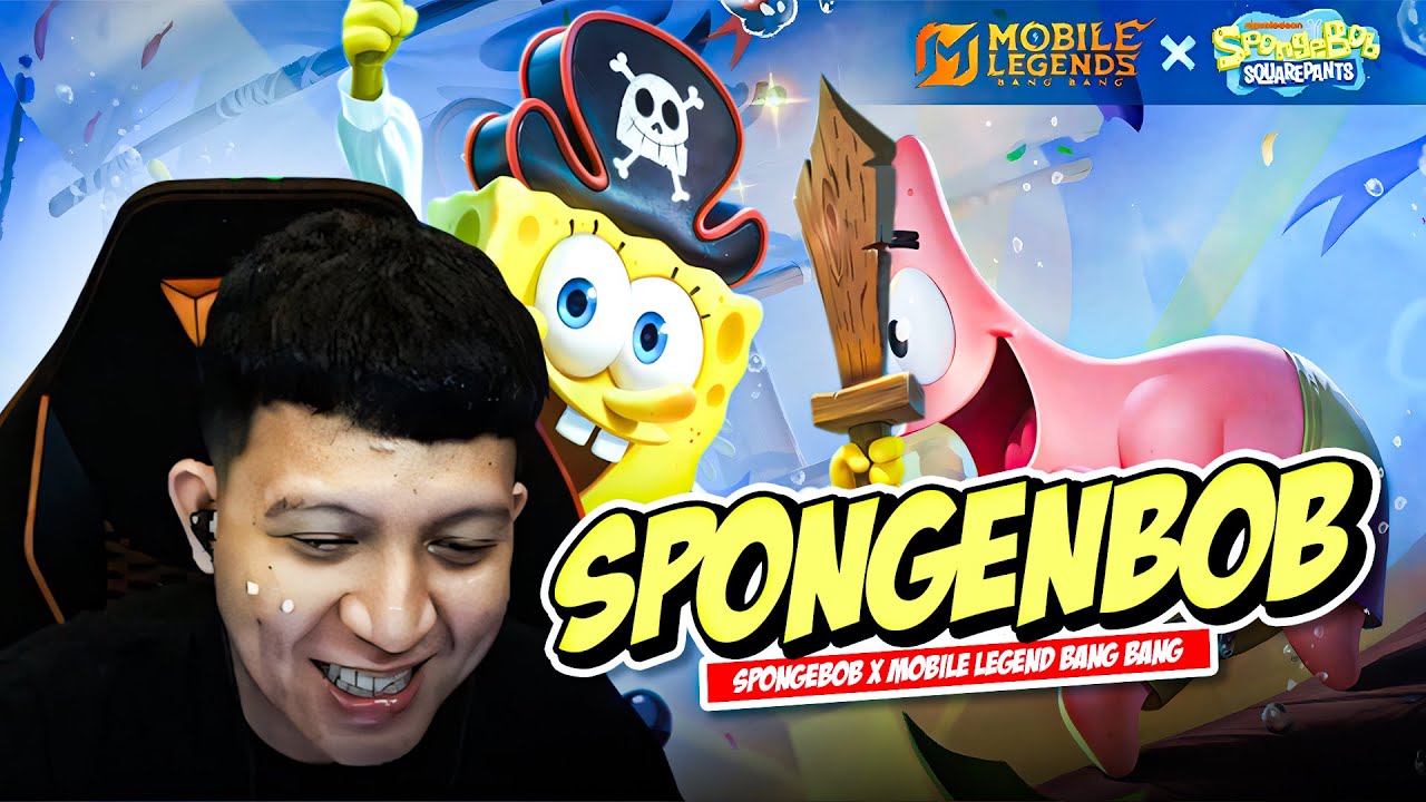CYCLOPS X SPONGEBOB !! DON'T LAWRIIII !!! #MLBBIDCreator