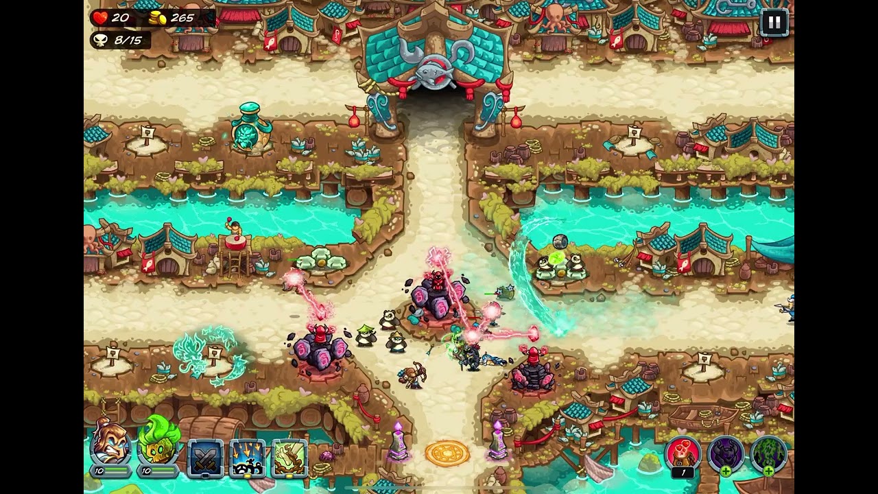 Kingdom Rush Alliance - Tempest Island [Campaign][Impossible]