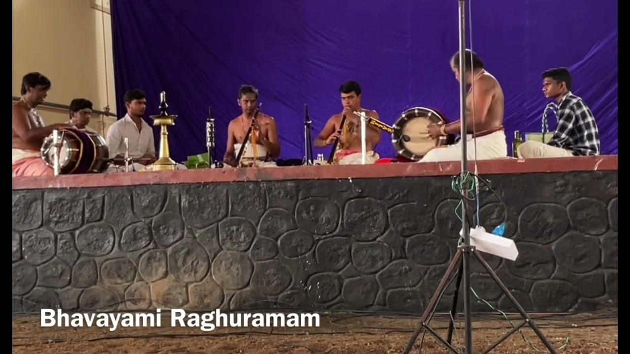 “Bhavayami Raghuramam” Chinnamanur A.Vijayakarthikeyan Idumbavanam V.Prakashilaiyaraja Nagaswaram