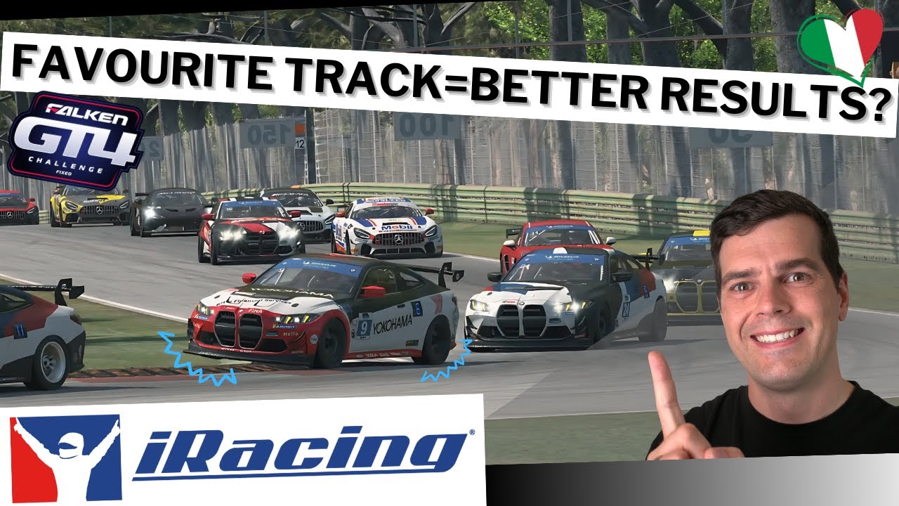 Racing My Best Track for the First Time on iRacing!  [GT4]