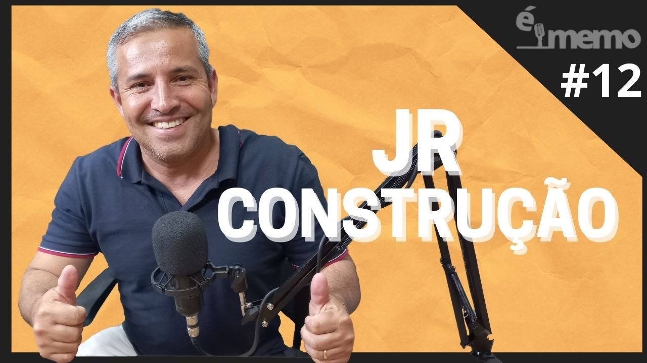 &Eacute;MEMO PODCAST Epis&oacute;dio #12-  JR CONSTRU&Ccedil;&Atilde;O - Josias Rodrigues.