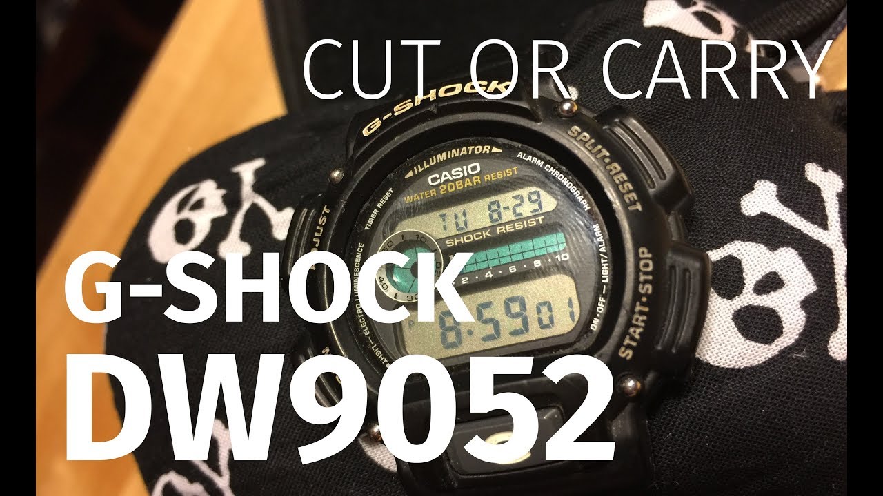 Cut or Carry: Casio G-Shock DW9052 Review - A subpar G-Shock is better than no G-Shock