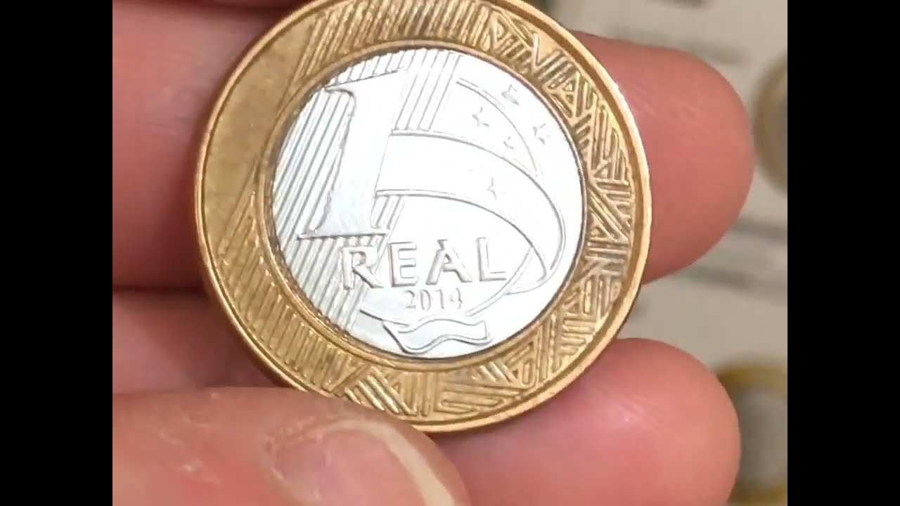 MOEDA DE 1 REAL QUE ESTÁ SUMINDO AOS POUCOS DO COMÉRCIO!!!
