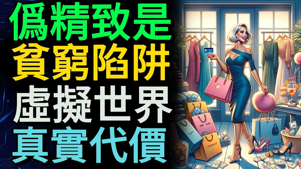 偽精緻是貧窮陷阱 | 虛擬世界精緻生活，現實付出真實慘痛代價【財之道】#富人思維 #財之道 #目標設定 #偽精致 #假精致 #財商 #賺錢 #窮人思維 #財商知識 #馬斯克  @財之道