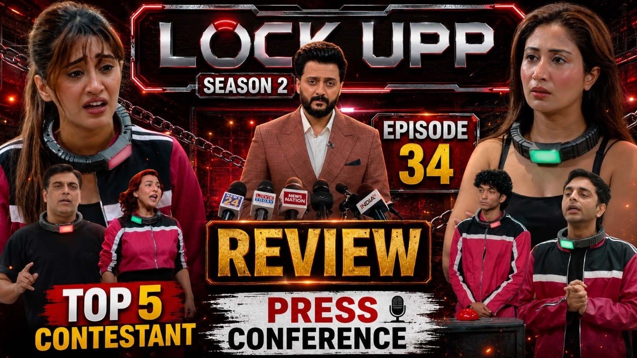 Lock Upp 2 Episode Full Episode 34 Review | Shreya Kalra Winner | Press Conference | Finale Race