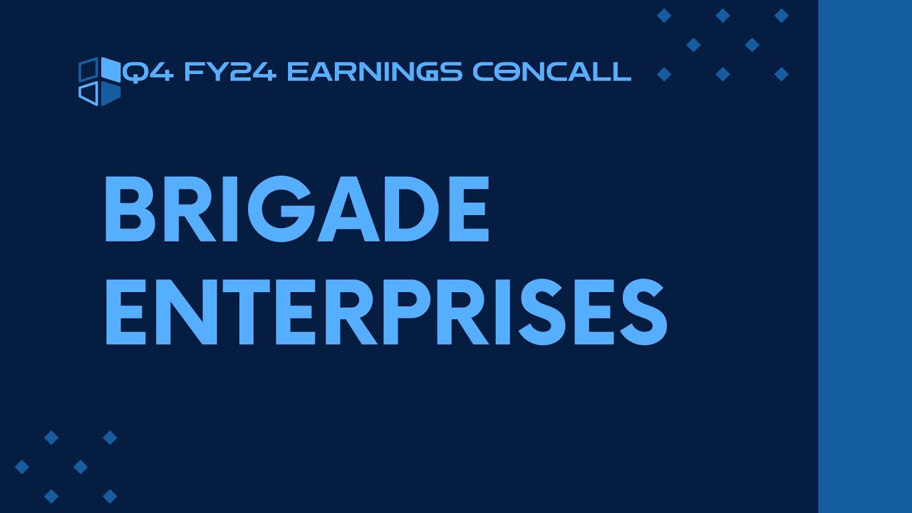 Brigade Enterprises Q4 FY23-24 Earnings Conference Call