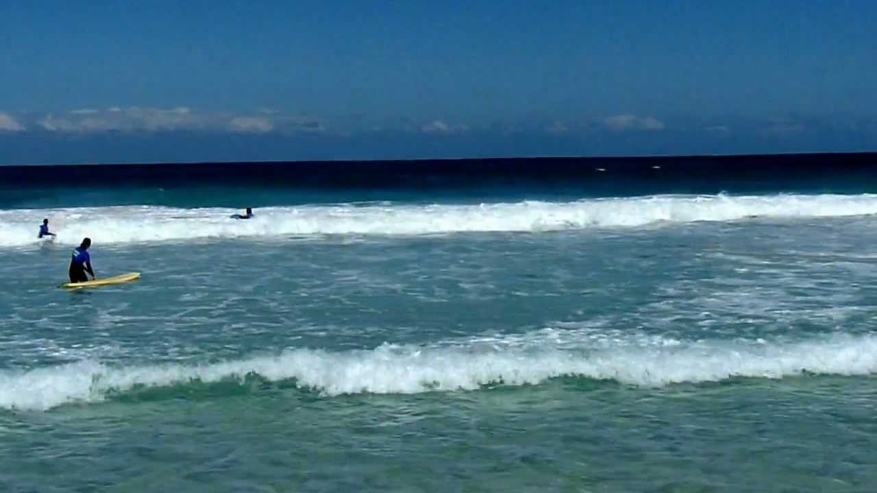 Surfing at Redgate Beach - Margaret River, Western Australia