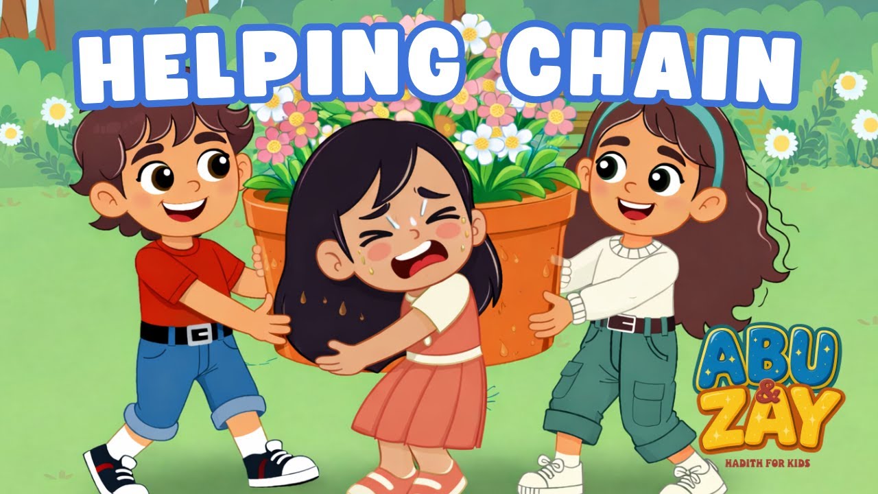 Allah Helps Those Who Help Others! 🤝 | Abu & Zay: The Helping Chain & More Sunnah Songs ✨
