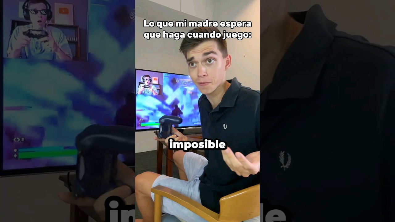 Mi madre cuando juego online 💀