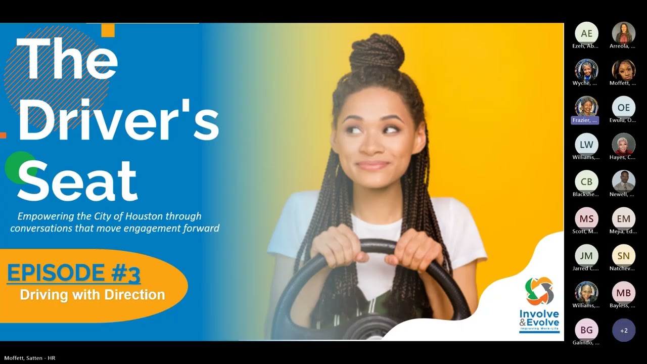 The Driver's Seat Webinar Series
