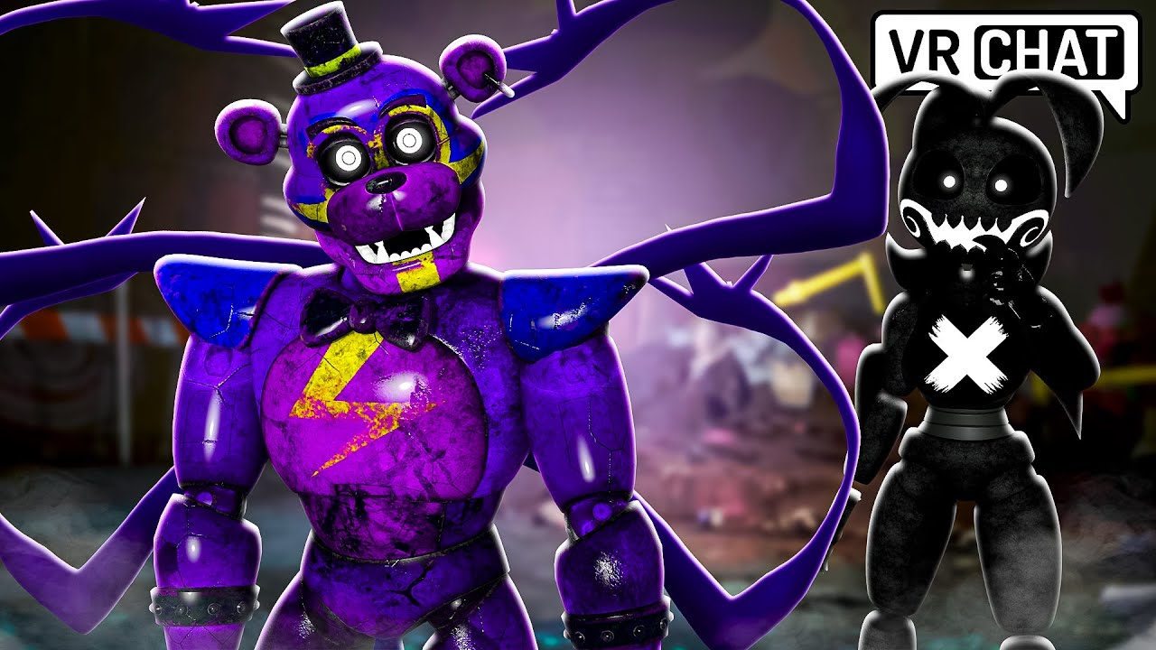 SHADOW CHICA Meets DARK FREDDY in VRChat