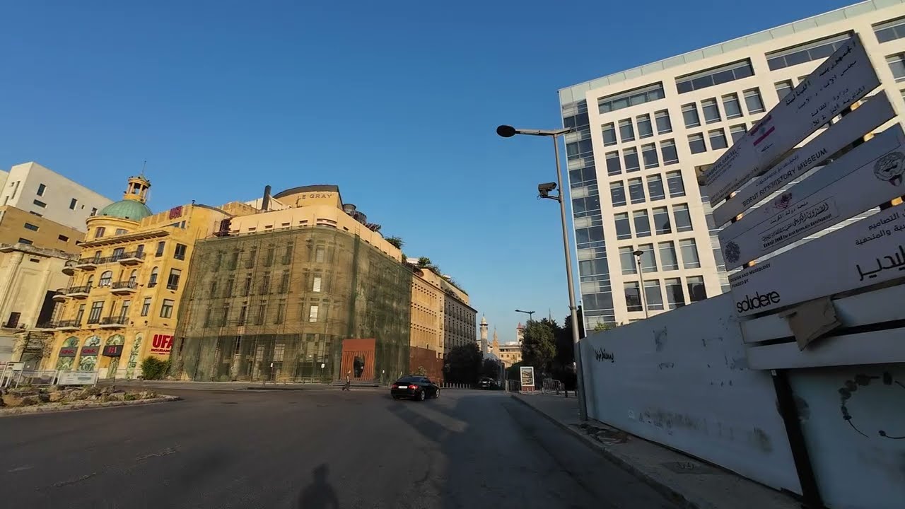 Cycling in Beirut Raw Footage - 2K Quality - GoPro
