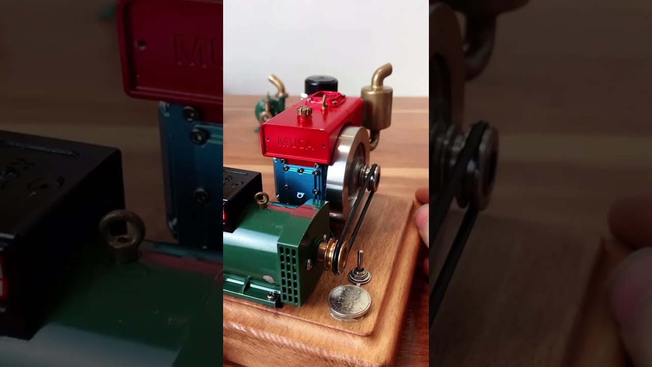 Tiny Rc Diesel Engine #rc #rcengine