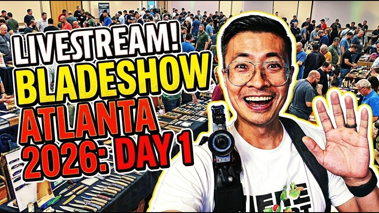 🔥 BLADE SHOW ATLANTA 2026 LIVE! Day 1 INSANE Knives & Secret Drops