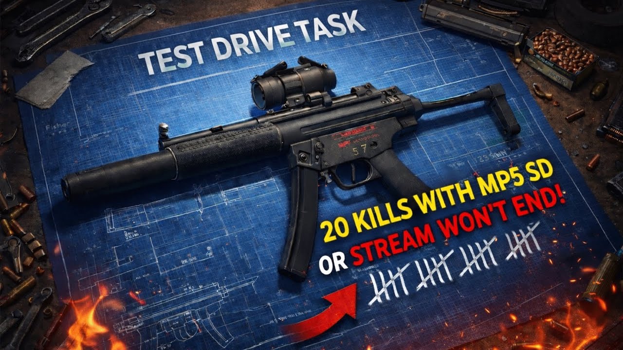 STREAM WONT END UNTIL TEST DRIVE IS COMPLETED! | Escape From Tarkov [LIVESTREAM VOD]
