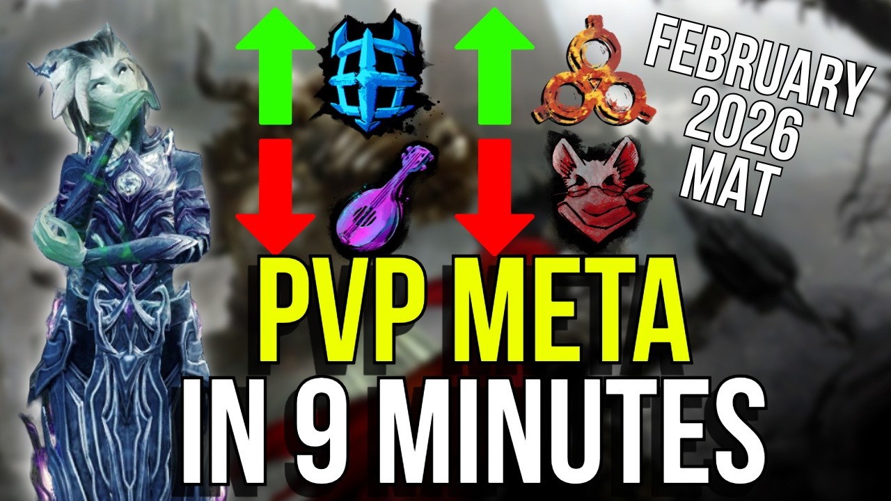 Top 5 META PvP Builds – February 2026 GW2 EU mAT