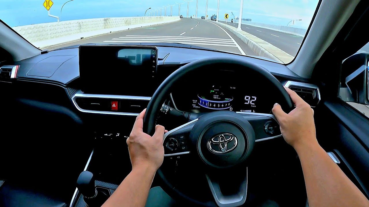 Driving POV TOYOTA RAIZE 1.2 G CVT 2022 | Acceleration & Handling | City & Highway Test Drive (ASMR)