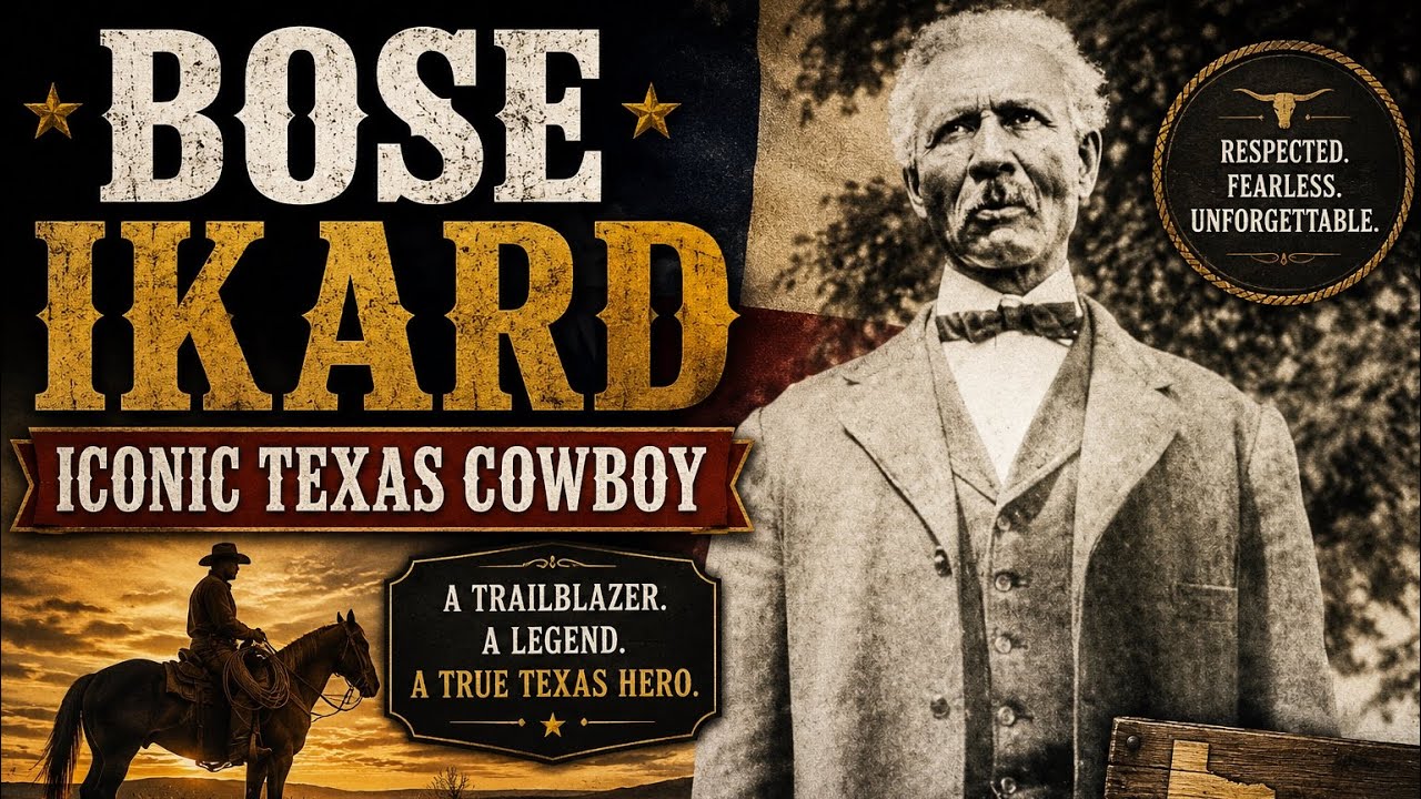 Bose Ikard: Iconic Texas Cowboy