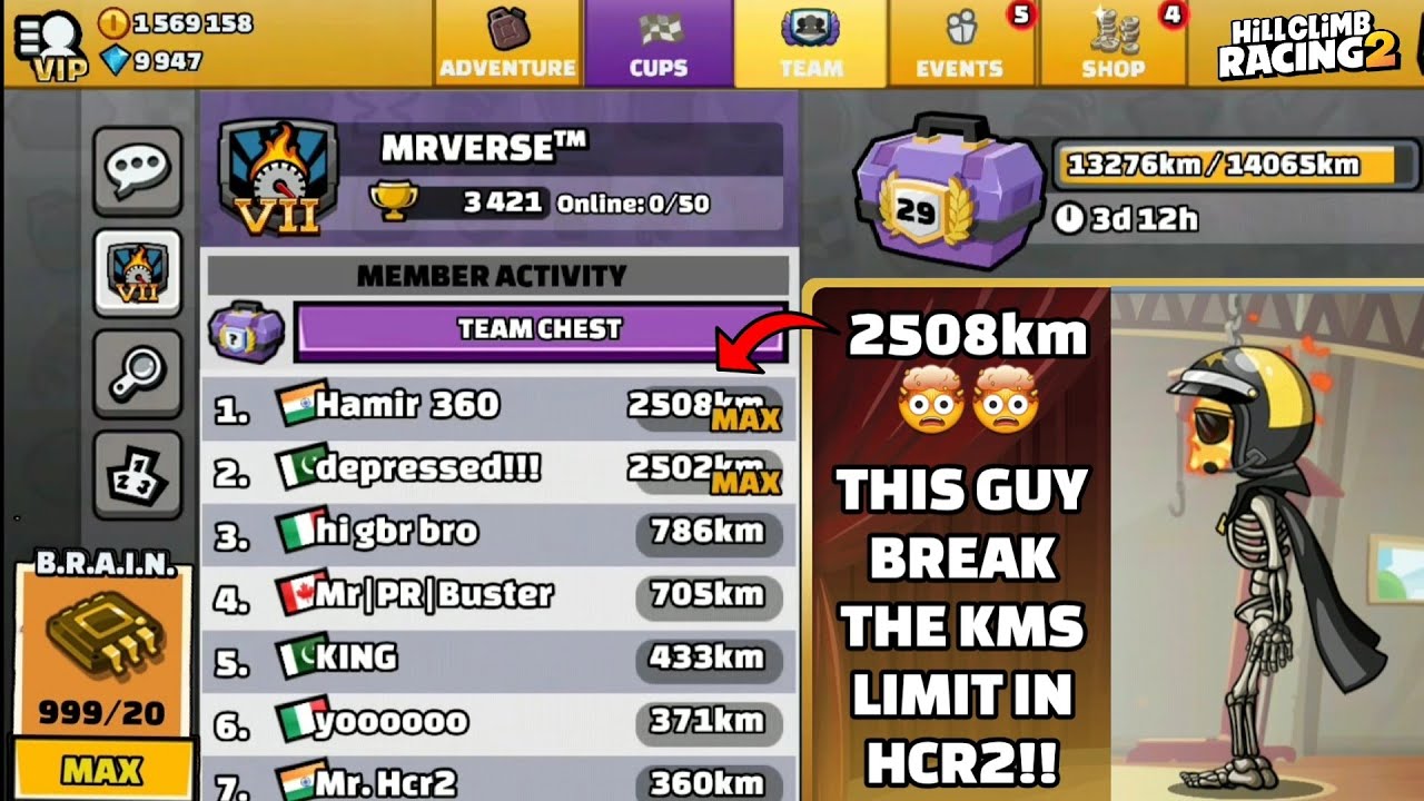 🤯ЭТОТ ПАРЕНЬ РАЗРУШИЛ ГРАНИЦУ HILL CLIMB RACING 2