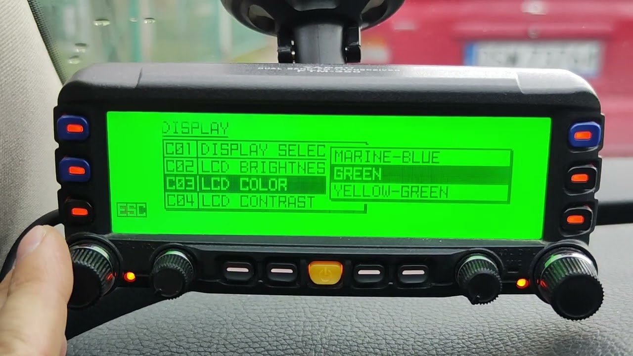 Kilka sł&oacute;w nt. Yaesu FTM -350 - topowego duobandera mobilnego z APRS.