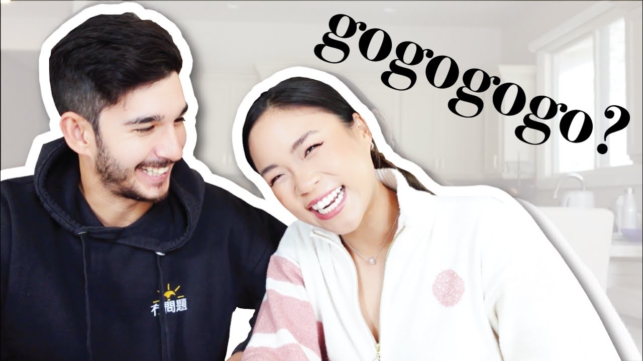 Trying out Cantonese tongue twisters with husband