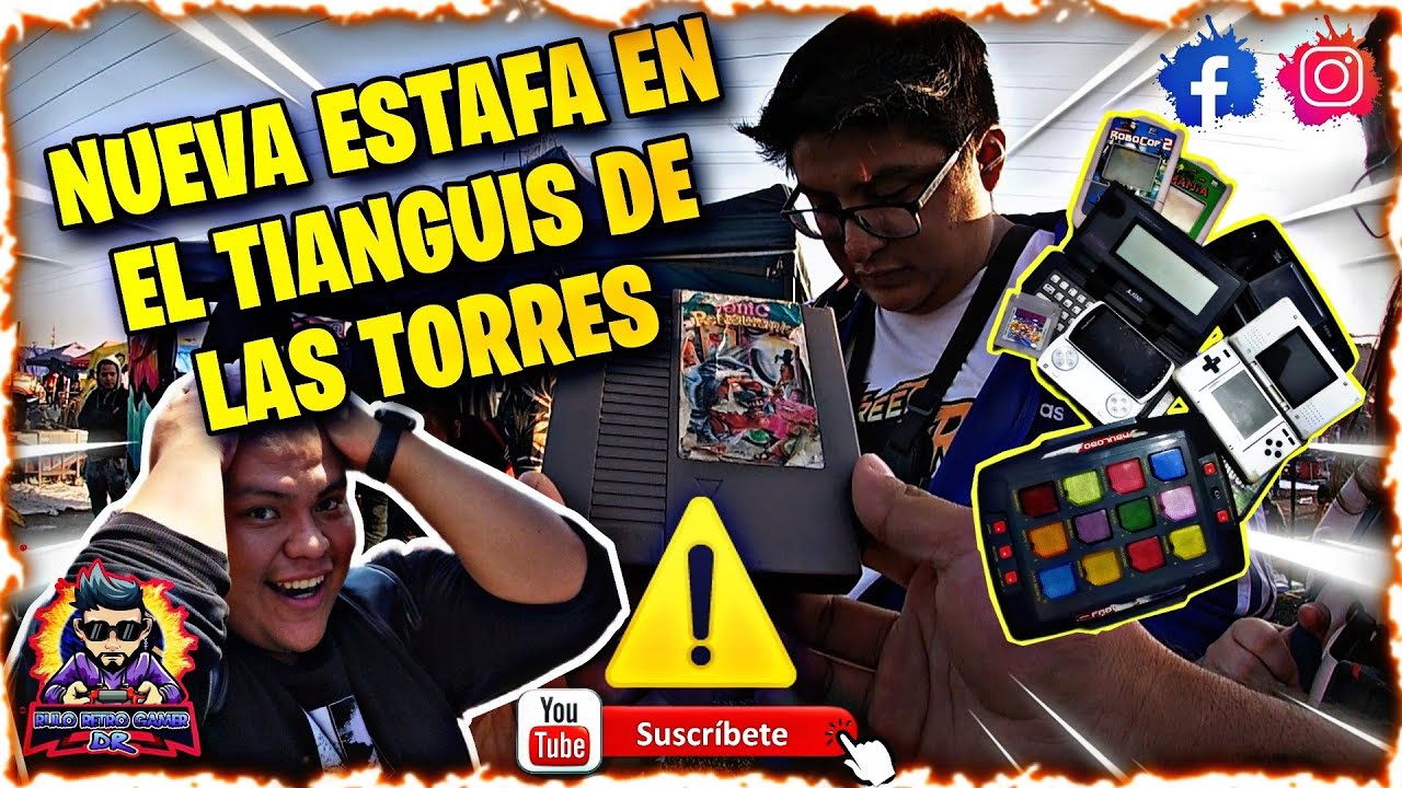CUIDADO ⚠️ NUEVA ESTAFA CON VIDEOJUEGOS EN EL TIANGUIS, CACERIA PARA UN SEGUIDOR #cachina #retro