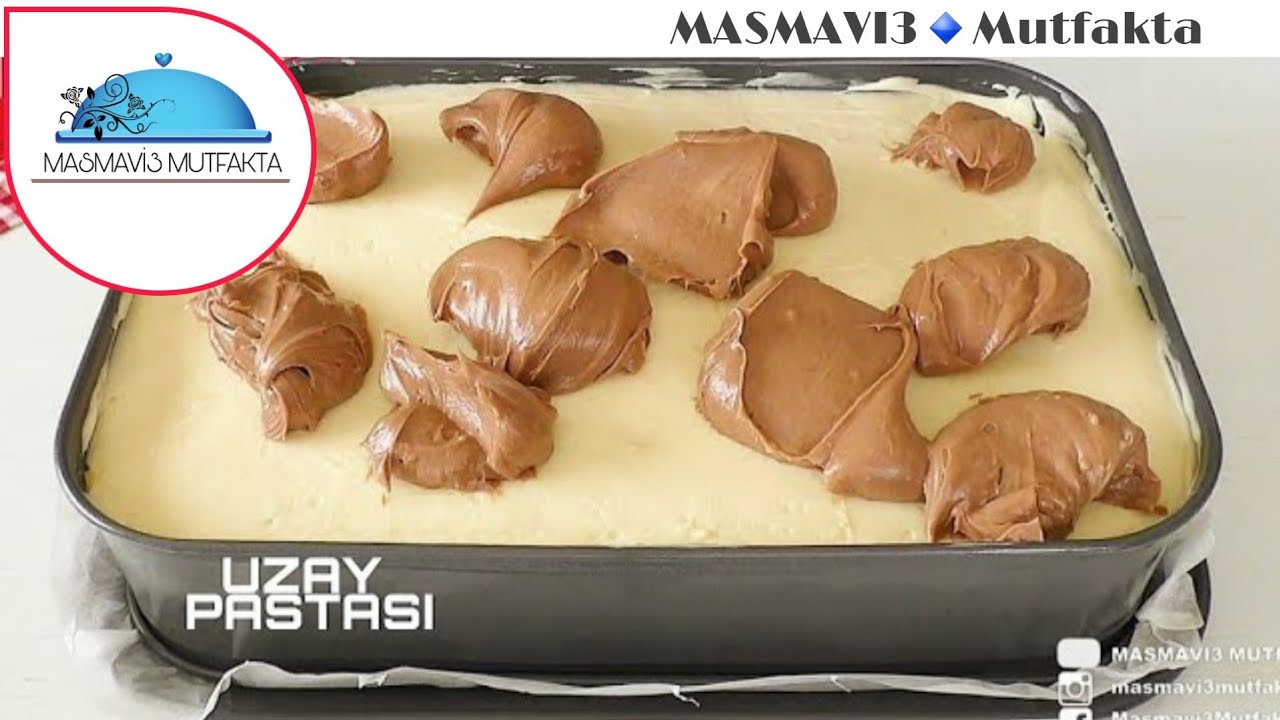 TÜM KREMALARI UNUTUN✋‼İPEK GİBİ YOK BÖYLE KIVAM👏HEM TATLI HEM PASTA OLUR✔ 3 KATMANLI  UZAY PASTASI✅