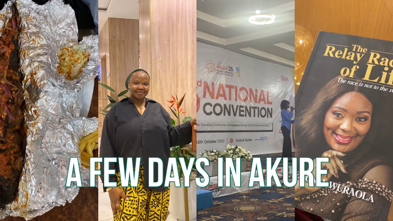 Spend a few days in Akure with me🫶