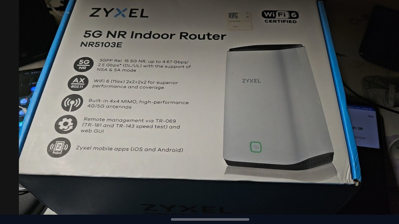 il mio nuovo router 5G - Zyxel NR5103E - Test, specifiche, varie impostazioni. (FWA 510)