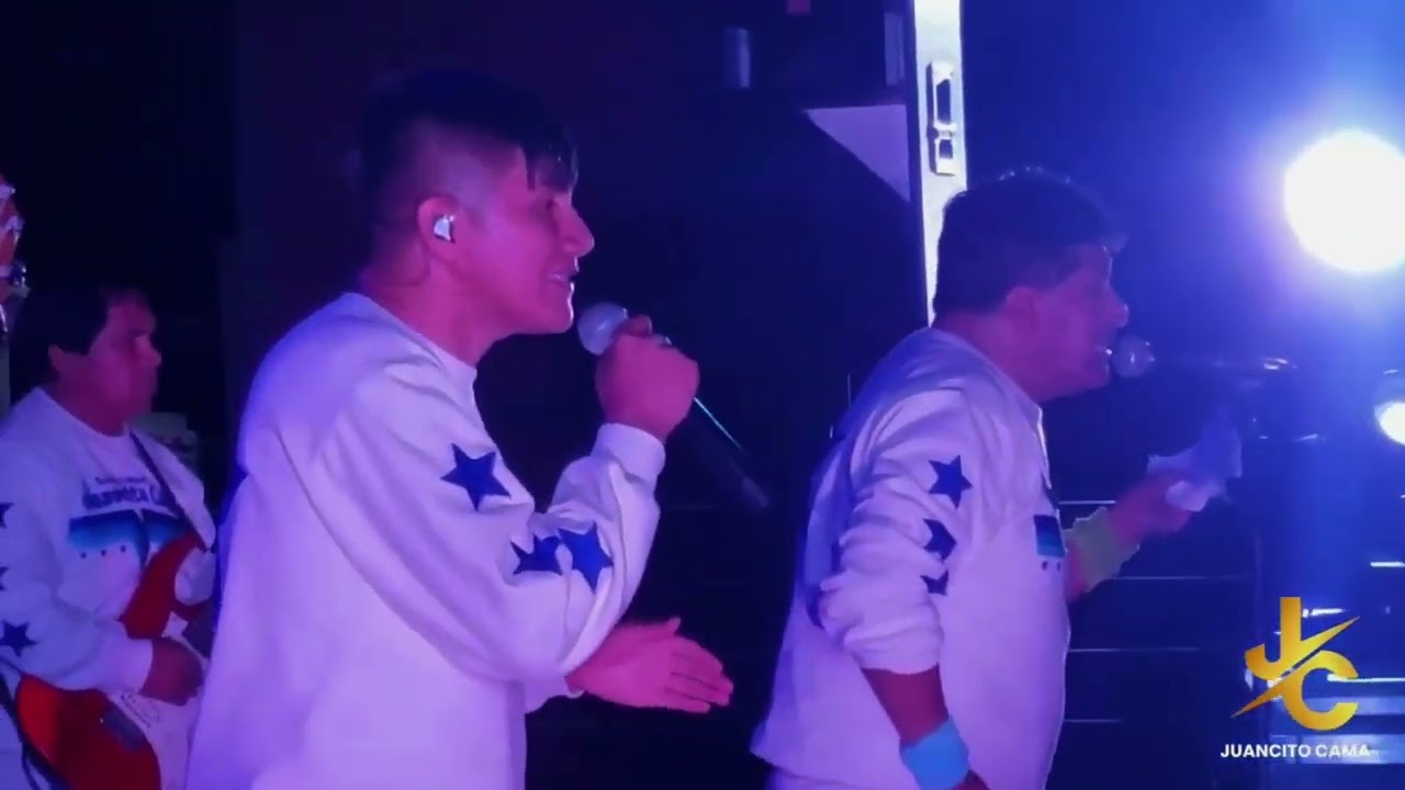 Juancito Cama Jr / Alfredito Corazón  - Linda cholita / En vivo / Grupo Genesis