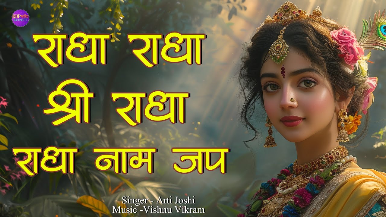 Radha Radha Shri radha | Radha naam Jap | राधा नाम जप | Radha Naam 1008 | Radha Naam Dhun