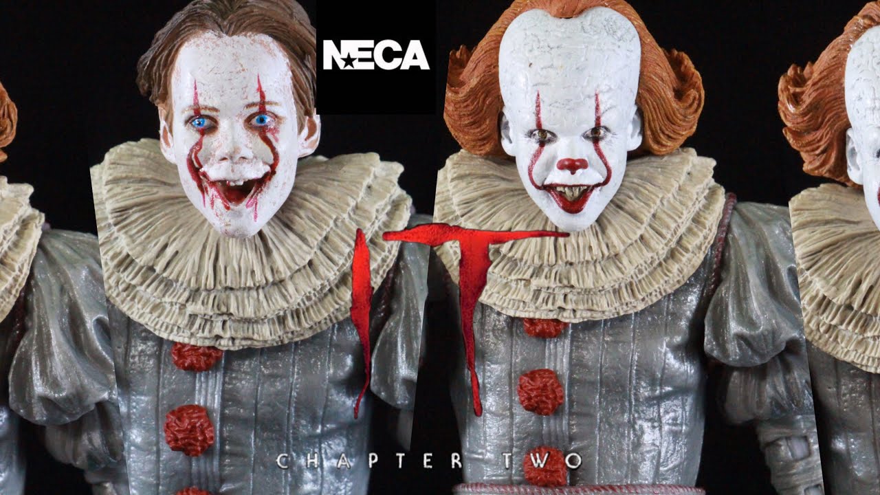Обзор фигурки клоуна Пеннивайза из серии IT Chapter 2 от Neca Toys