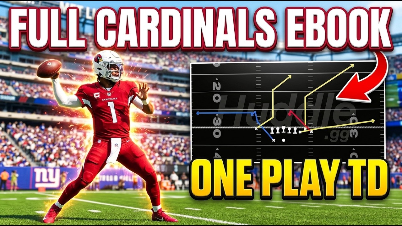 How To Run The Most OVERPOWERED Offense in Madden 27! (Cardinals Ebook)