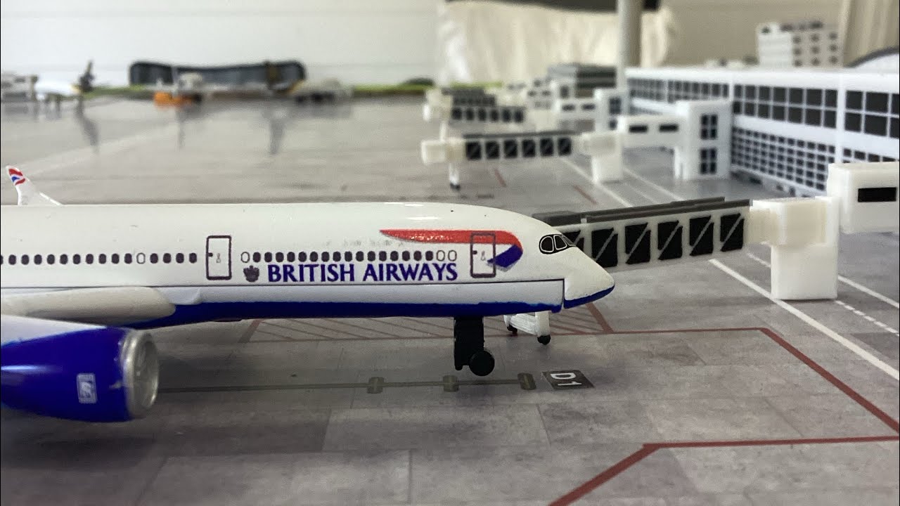A350 unboxing plus new terminal and train station