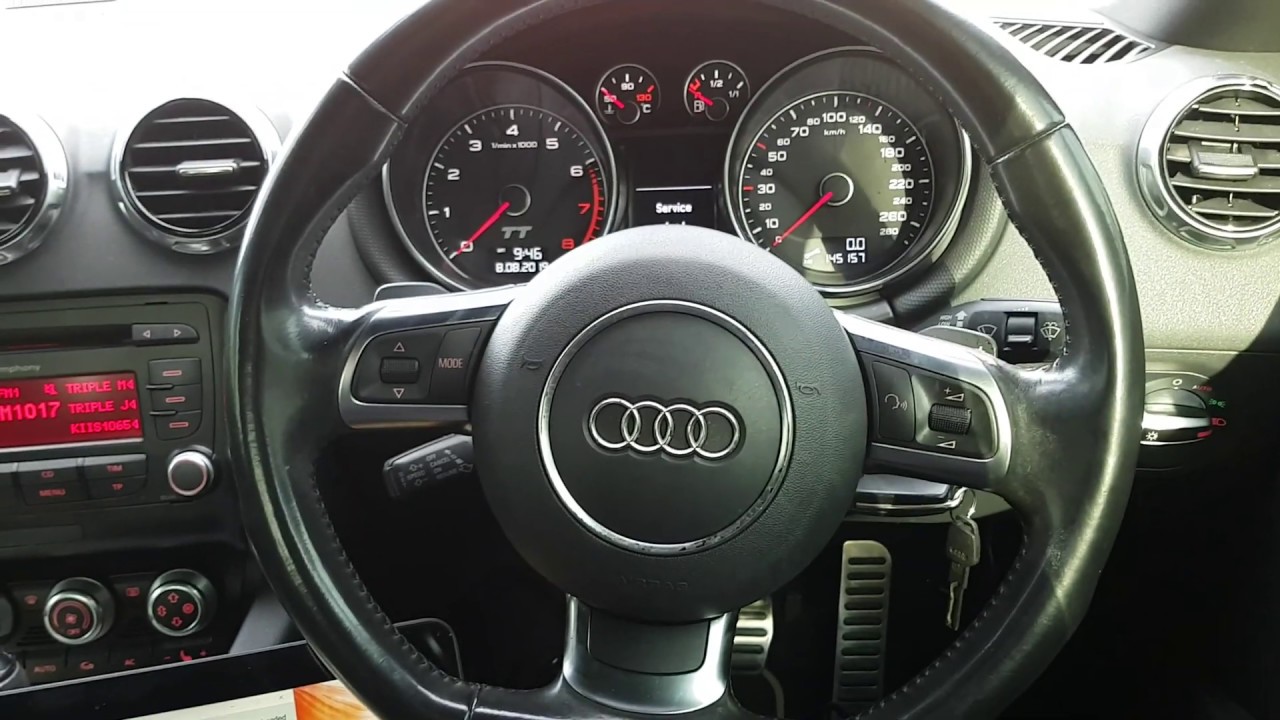 Audi TT 2006-2014 сброс сервиса