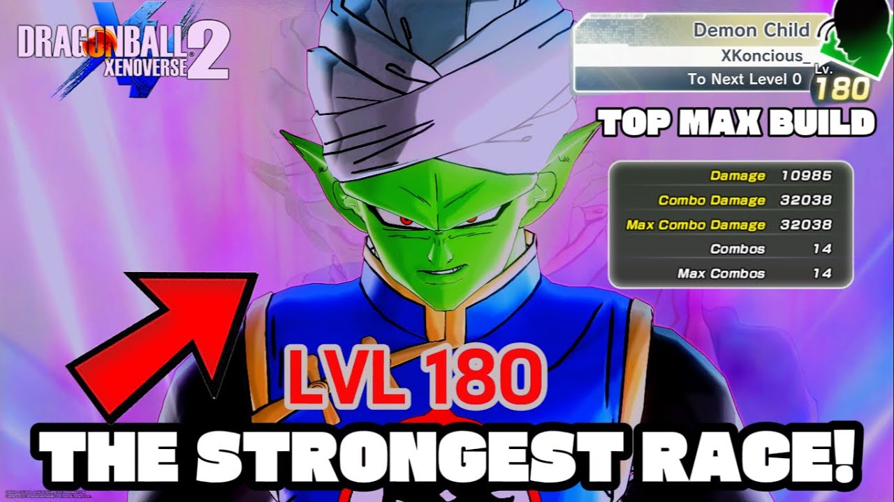 Xenoverse 2 Сильнейший МАКСИМАЛЬНО ПРОКАЧАННЫЙ Намекианец В Xenoverse PVP!