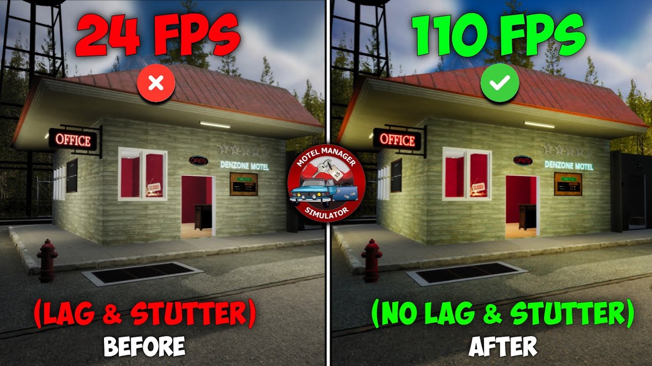 Motel Manager Simulator: 2x Double Your FPS with This One Tweak! (Integrated Graphics)