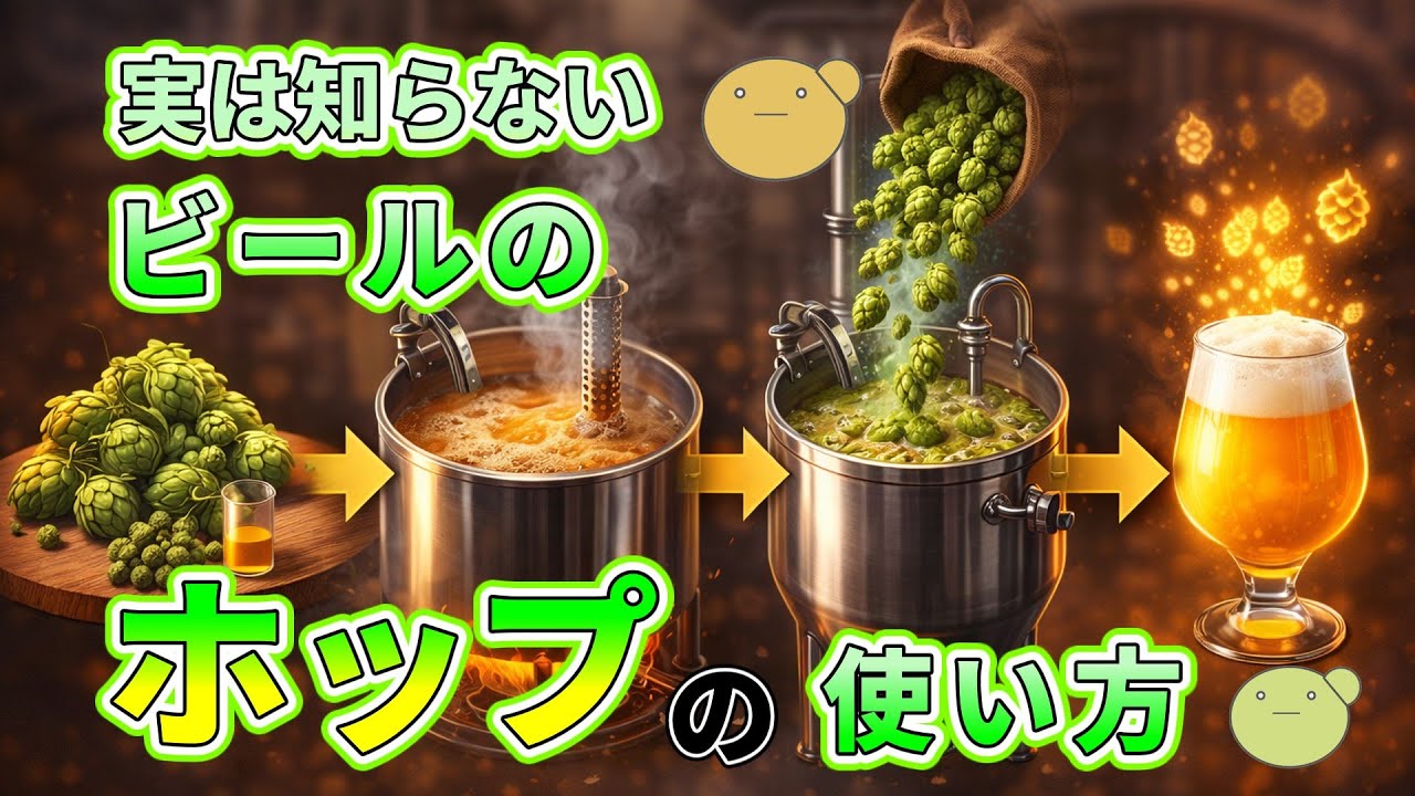 【クラフトビール】ホップの使い方、ちゃんと理解できていますか？